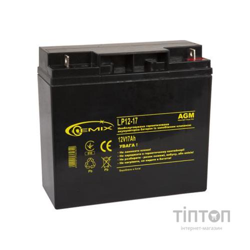 Акумуляторна батарея Gemix 12V 17Ah (LP12-17)