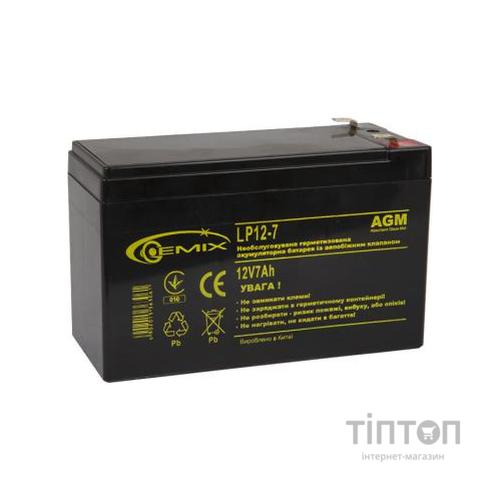 Акумуляторна батарея Gemix 12V 7Аh (LP12-7)
