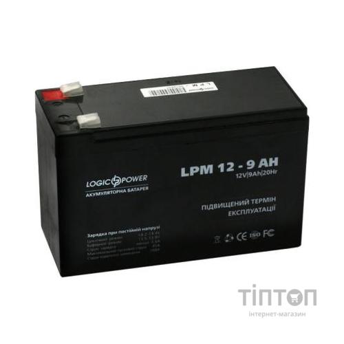Акумуляторна батарея LogicPower LPM 12V 9Ah (3866)