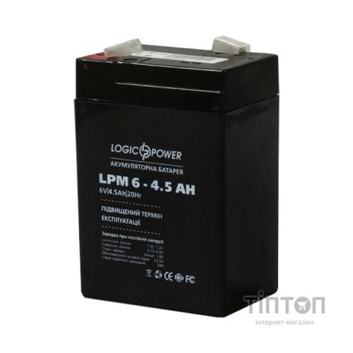 Акумуляторна батарея LogicPower LPM 6V 4.5Ah (3860)
