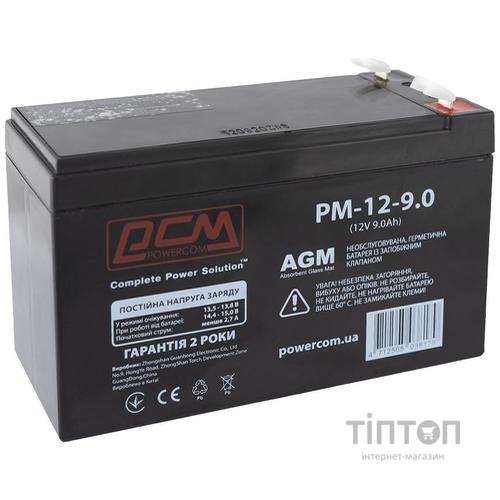 Акумуляторна батарея PowerCom 12V, 9.0 A
