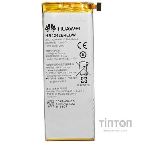 Акумуляторна батарея PowerPlant Huawei Honor 6 (HB4242B4EBW) (DV00DV6270)