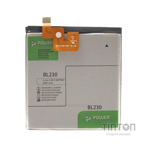 Акумуляторна батарея PowerPlant Lenovo Vibe Z2 (BL230) 2900mAh (DV00DV6304)