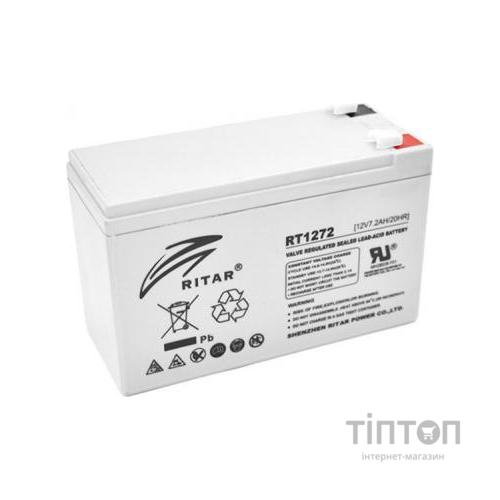 Акумуляторна батарея Ritar AGM 12V 7.2Ah (RT1272)