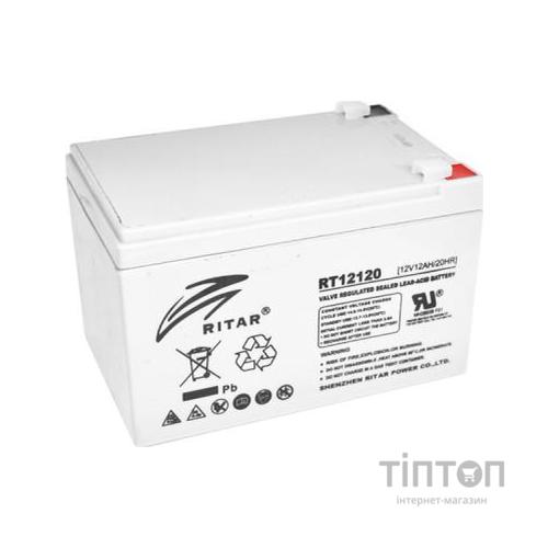 Акумуляторна батарея Ritar AGM RT12120 12V 12Ah (RT12120)