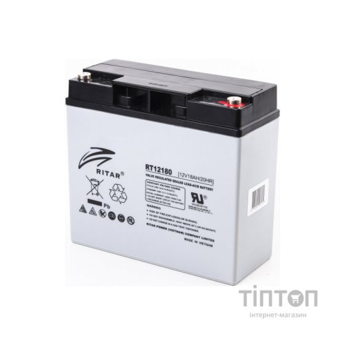 Акумуляторна батарея Ritar AGM RT12180 12V 18Ah (RT12180)