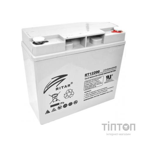 Акумуляторна батарея Ritar AGM RT12200 12V 20Ah (RT12200)