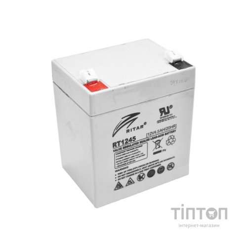 Акумуляторна батарея Ritar AGM RT1245 12V 4.5Ah (RT1245)