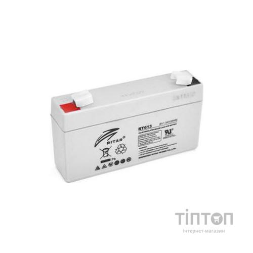 Акумуляторна батарея Ritar AGM RT613 6V 1.3Ah (RT613)