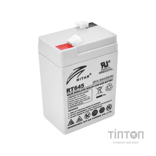 Акумуляторна батарея Ritar AGM RT645 6V 4.5 Ah (RT645)