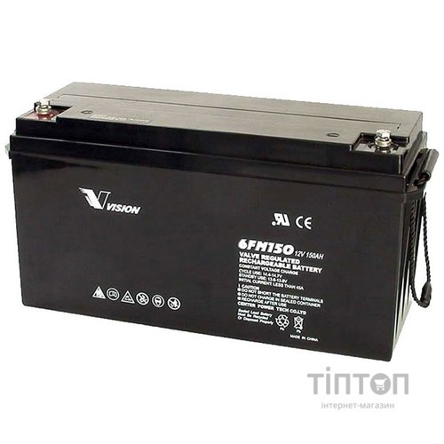 Акумуляторна батарея Vision 12V 150Ah
