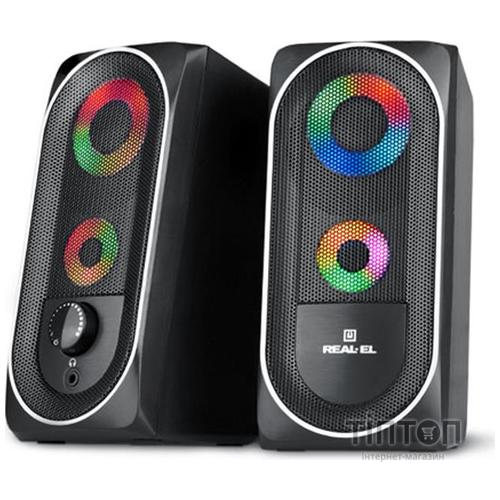 Акустическая система REAL-EL S-110 Black UAH