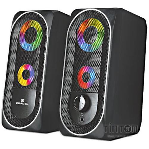 Акустическая система REAL-EL S-110 Black UAH