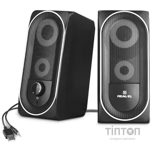 Акустическая система REAL-EL S-110 Black UAH