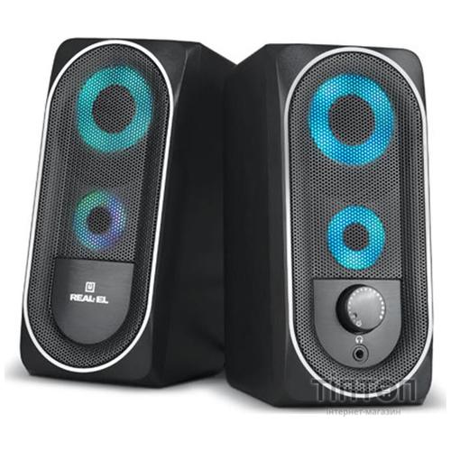 Акустическая система REAL-EL S-110 Black UAH
