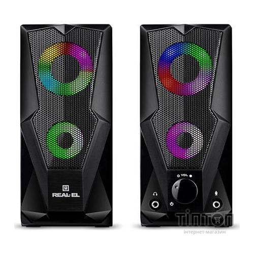 Акустическая система REAL-EL S-111 Black UAH