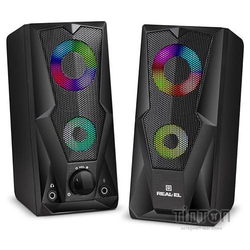 Акустическая система REAL-EL S-111 Black UAH