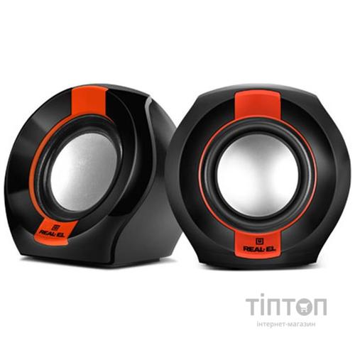 Акустическая система REAL-EL S-50 Black/Red UAH