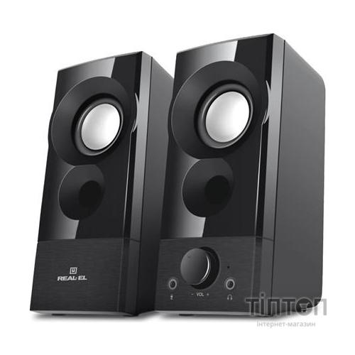 Акустическая система REAL-EL S-90 Black UAH