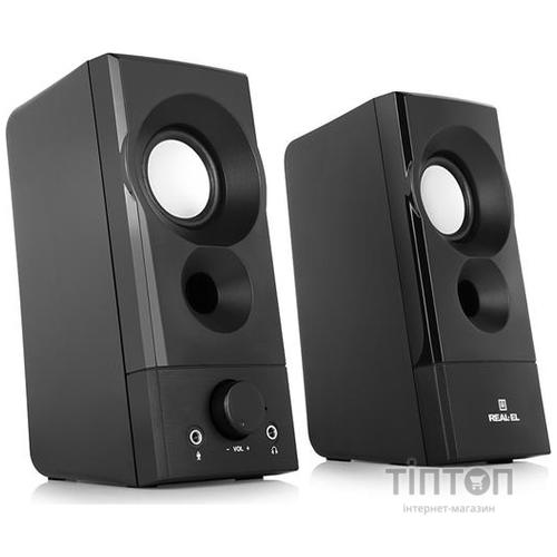 Акустическая система REAL-EL S-90 Black UAH