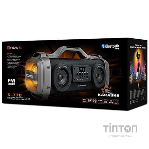 Акустическая система REAL-EL X-770 Black UAH