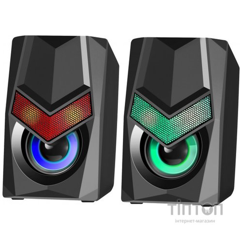 Акустична система 2.0 Defender Solar 1 6Вт RGB USB (65401)