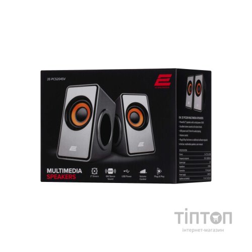 Акустична система 2E PCS204 USB Silver (2E-PCS204SV)