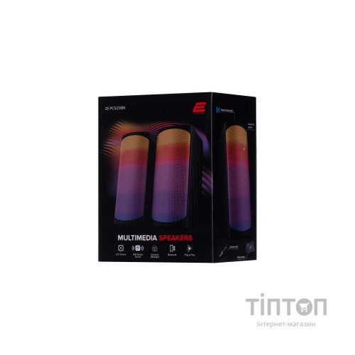 Акустична система 2E PCS231 RGB Matrix USB Black (2E-PCS231BK)