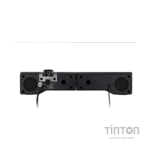 Акустична система 2E PCS232 RGB Soundbar USB Black (2E-PCS232BK)