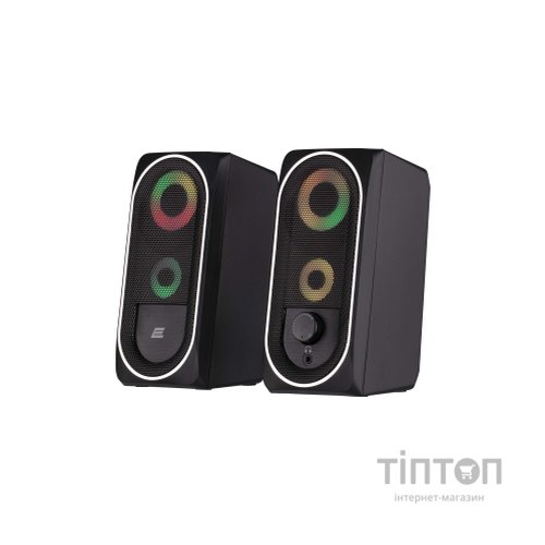 Акустична система 2E PCS234 RGB USB Black (2E-PCS234BK)