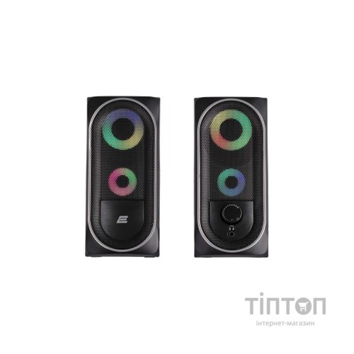 Акустична система 2E PCS234 RGB USB Black (2E-PCS234BK)
