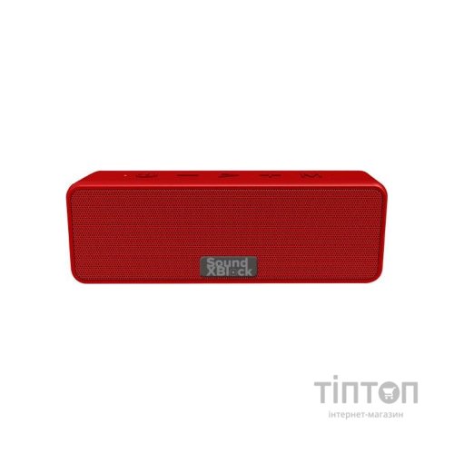 Акустична система 2E SoundXBlock TWS MP3 Wireless Waterproof Red (2E-BSSXBWRD)