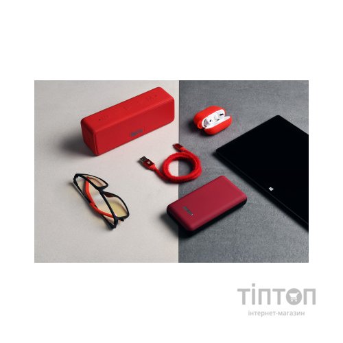 Акустична система 2E SoundXBlock TWS MP3 Wireless Waterproof Red (2E-BSSXBWRD)