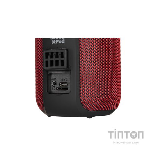 Акустична система 2E SoundXPod TWS MP3 Wireless Waterproof Red (2E-BSSXPWRD)