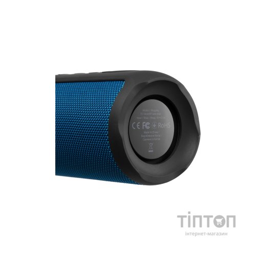 Акустична система 2E SoundXTube Plus TWS MP3 Wireless Waterproof Blue (2E-BSSXTPWBL)