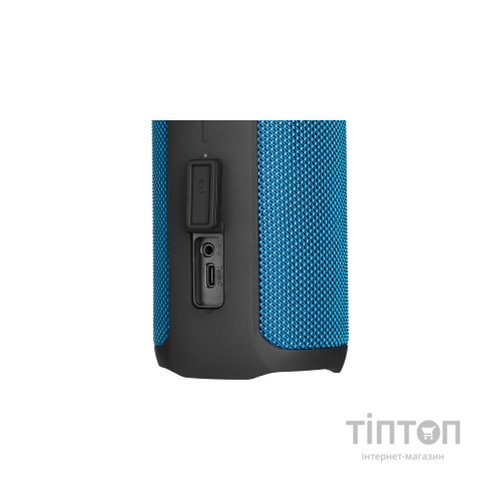 Акустична система 2E SoundXTube Plus TWS MP3 Wireless Waterproof Blue (2E-BSSXTPWBL)