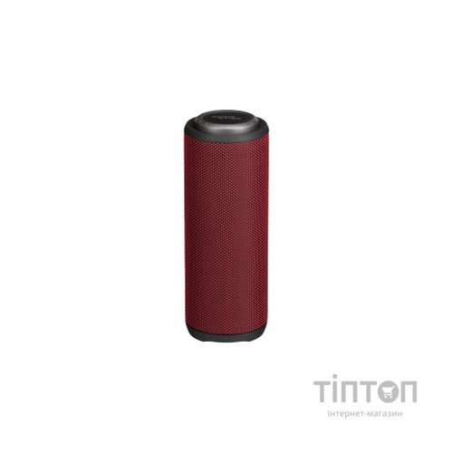 Акустична система 2E SoundXTube Plus TWS MP3 Wireless Waterproof Red (2E-BSSXTPWRD)