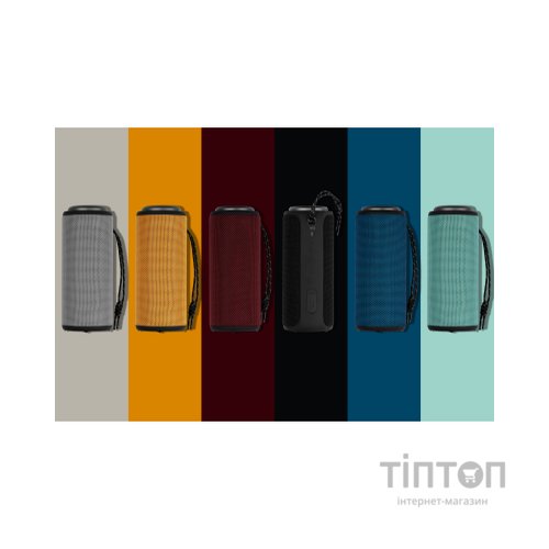 Акустична система 2E SoundXTube TWS MP3 Wireless Waterproof Grey (2E-BSSXTWGY)