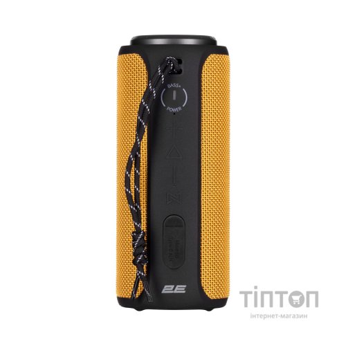 Акустична система 2E SoundXTube TWS MP3 Wireless WaterproofYellow (2E-BSSXTWYW)