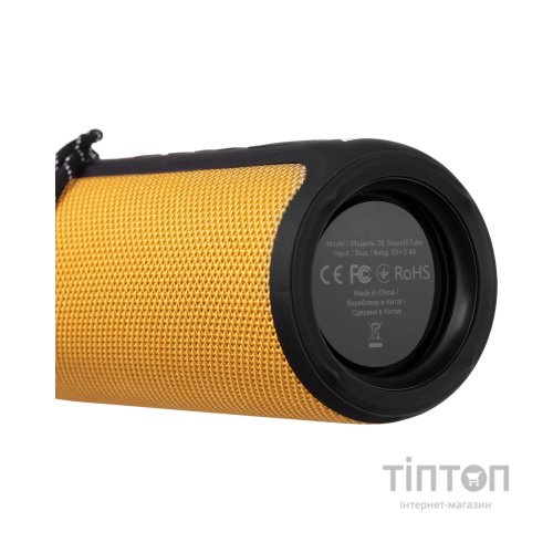 Акустична система 2E SoundXTube TWS MP3 Wireless WaterproofYellow (2E-BSSXTWYW)