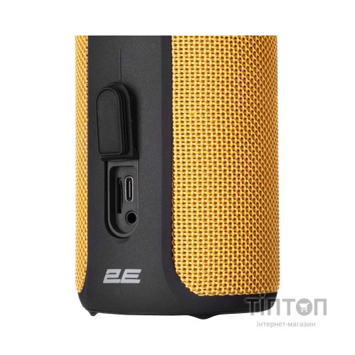 Акустична система 2E SoundXTube TWS MP3 Wireless WaterproofYellow (2E-BSSXTWYW)