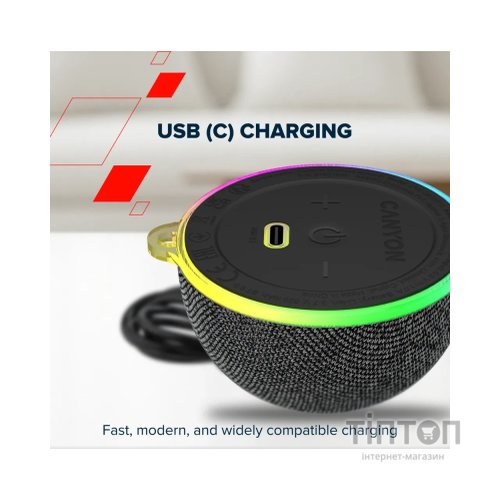 Акустична система Canyon OnMove 13 Black (CNE-CBTSP13B)