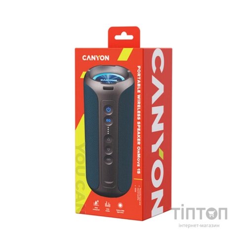 Акустична система Canyon OnMove 15 EQ TWS IPX6 Dark Blue (CNE-CBTSP15BK)