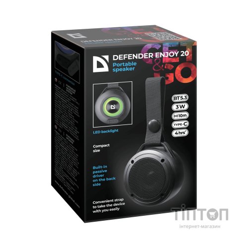 Акустична система Defender Enjoy 20 Black (65920)