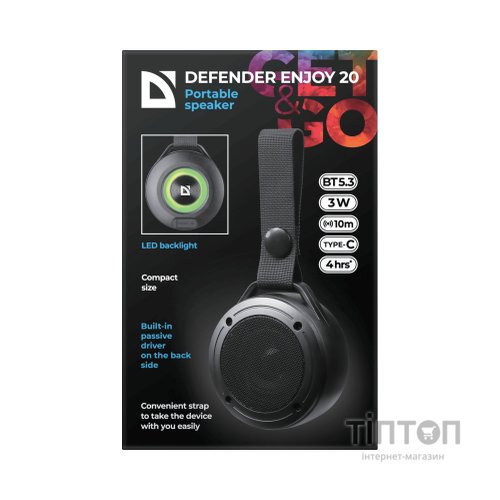 Акустична система Defender Enjoy 20 Black (65920)