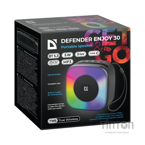 Акустична система Defender Enjoy 30 Black (65930)