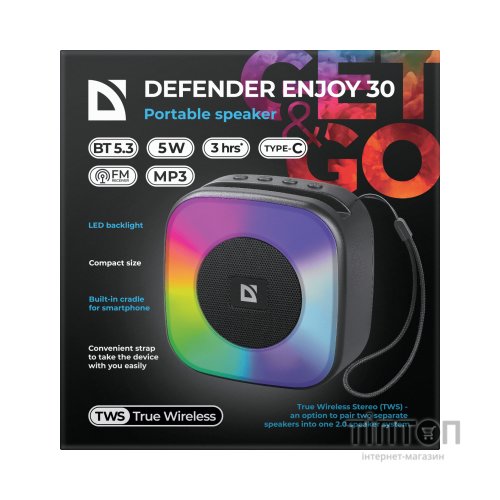 Акустична система Defender Enjoy 30 Black (65930)