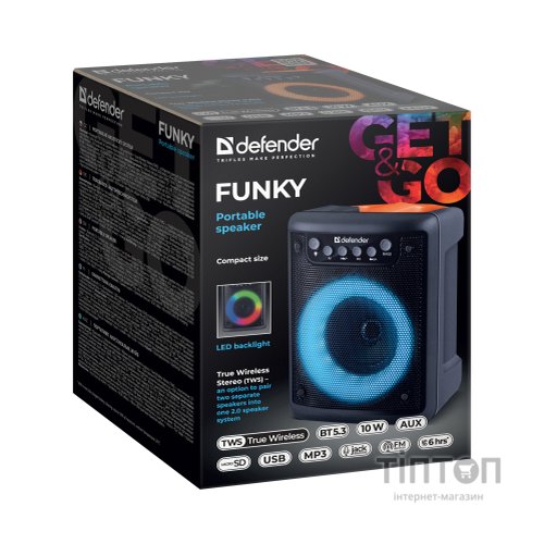 Акустична система Defender Funky Black (65053)