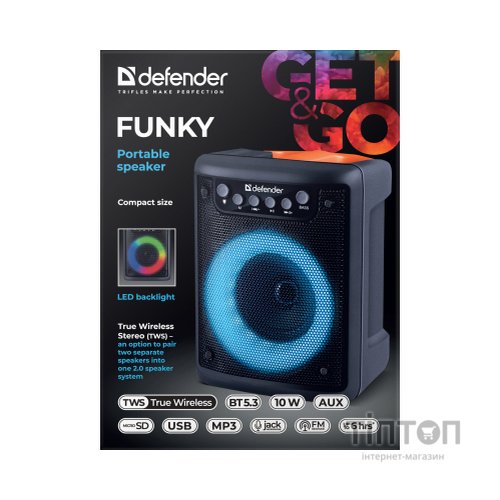 Акустична система Defender Funky Black (65053)