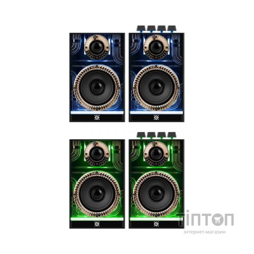Акустична система Defender Futuro LED Bluetooth Black (65087)